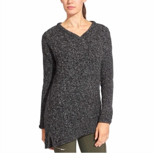 Athleta Northern Lights Wool Cashmere Zip Sweater - Picture 1 of 12